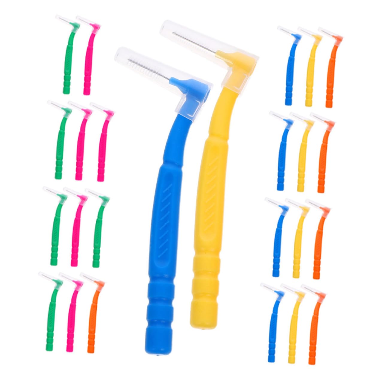 150 Piezas Cepillo Interdental Cepillos De De De Viaje s De Para Dentaduras Postizas De De Portátil Didiseaon