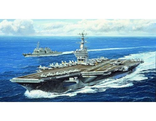 アメリカ海軍 航空母艦 ニミッツ CVN-68 1/700 2005 Amazon.com: Trumpeter 1/700 USS Nimitz CVN68 Aircraft Carrier 2005