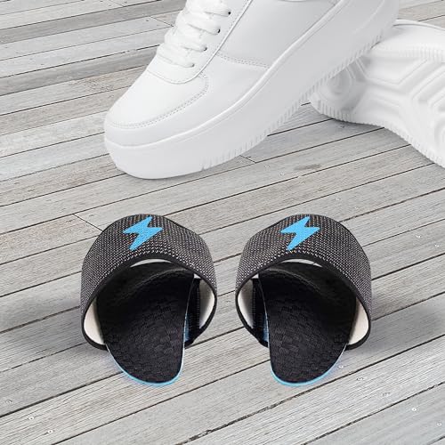 Image of Blue Strike Arch Support - Slip On Orthotic - Orthopedic Sleeve with Form Fitting Foam Insert for All Day Comfort with Foot Pain, Plantar Fasciitis, Achilles Tendonitis and Hell Spurs.