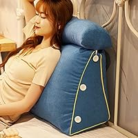 Amazon｜読書用クッション 傾斜枕 読書用 T45*22*50cm ロング