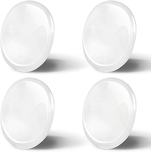 4 piedras de preocupación para el pulgar para la ansiedad, piedras de chakras, cristales de chakras, cristal rosa, amatista, ojo de tigre,