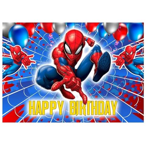 HAPPY CHOICES 8.3 Inch Spider Cake Topper Cover