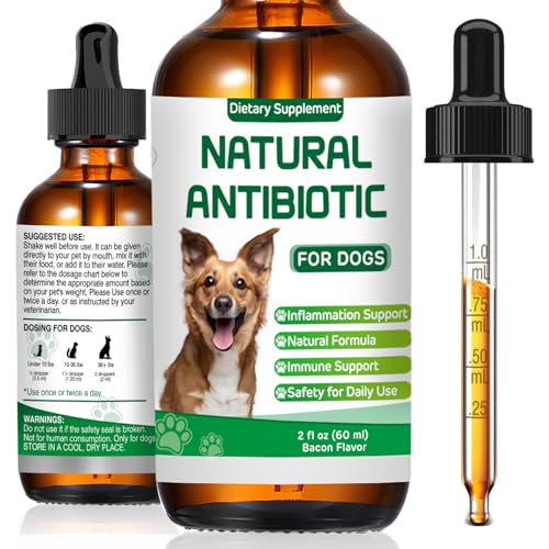 Antibiotics for Dogs,Natural Antibiotics for Dogs,Dog Antibiotic,Pet Antibiotic, Dog Multivitamin, Supports Allergy and Itch Relief,Dietary Supplement,Natural Herbal Supplement