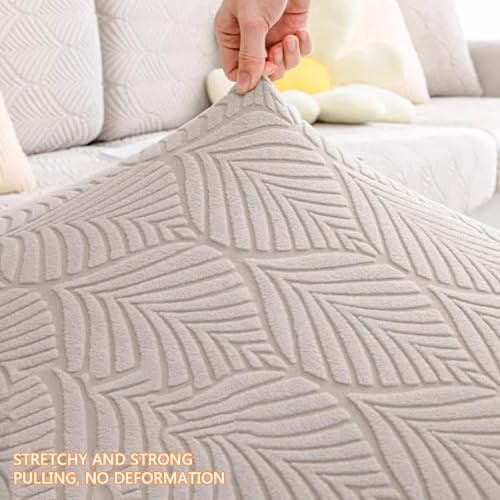 Housse de canapé d'angle en velours extensible de qualité supérieure - 8