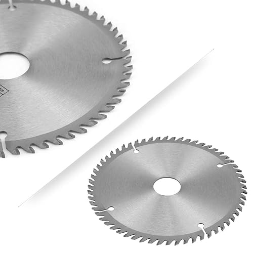 Miniatura 4 de ViaGasaFamido Disco de corte de hoja de sierra circular de 6 pulgadas, 60 dientes para cortar madera blanda madera dura, madera contrachapada,