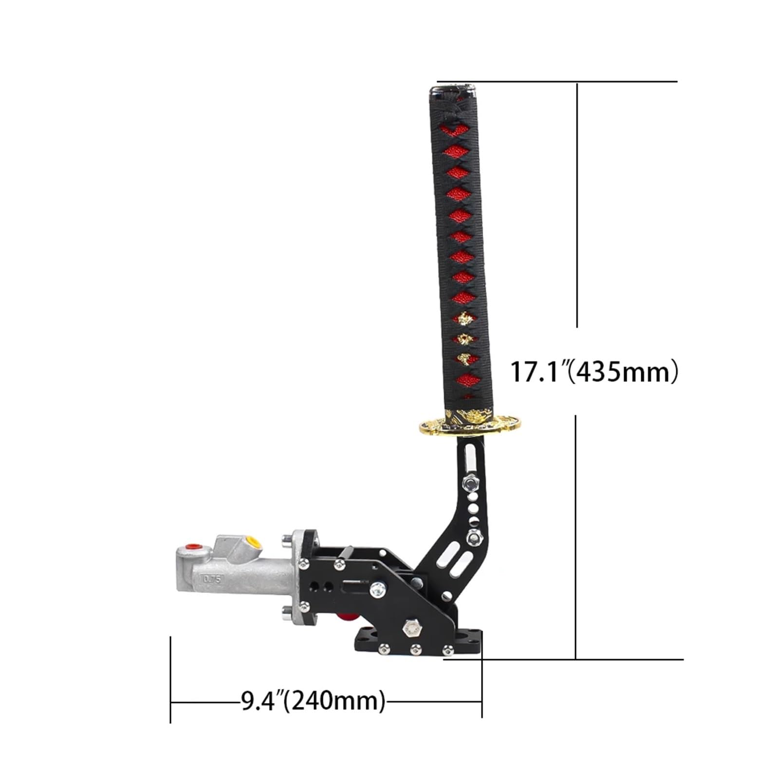 Dźwignia Hamulca Ręcznego Samochodu Uniwersalny samochód stylowy wyścigowy hydrauliczny hamulec ręczny Samurai Sword hamulec ręczny Drift hydrauliczny hamulec ręczny RS-HB915