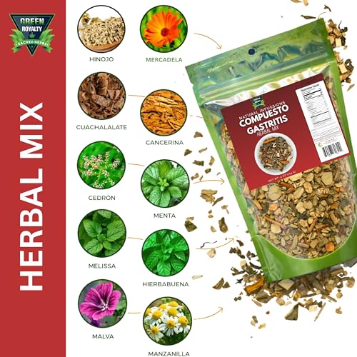 Green Royalty Herbal Tea for Gastritis Relief