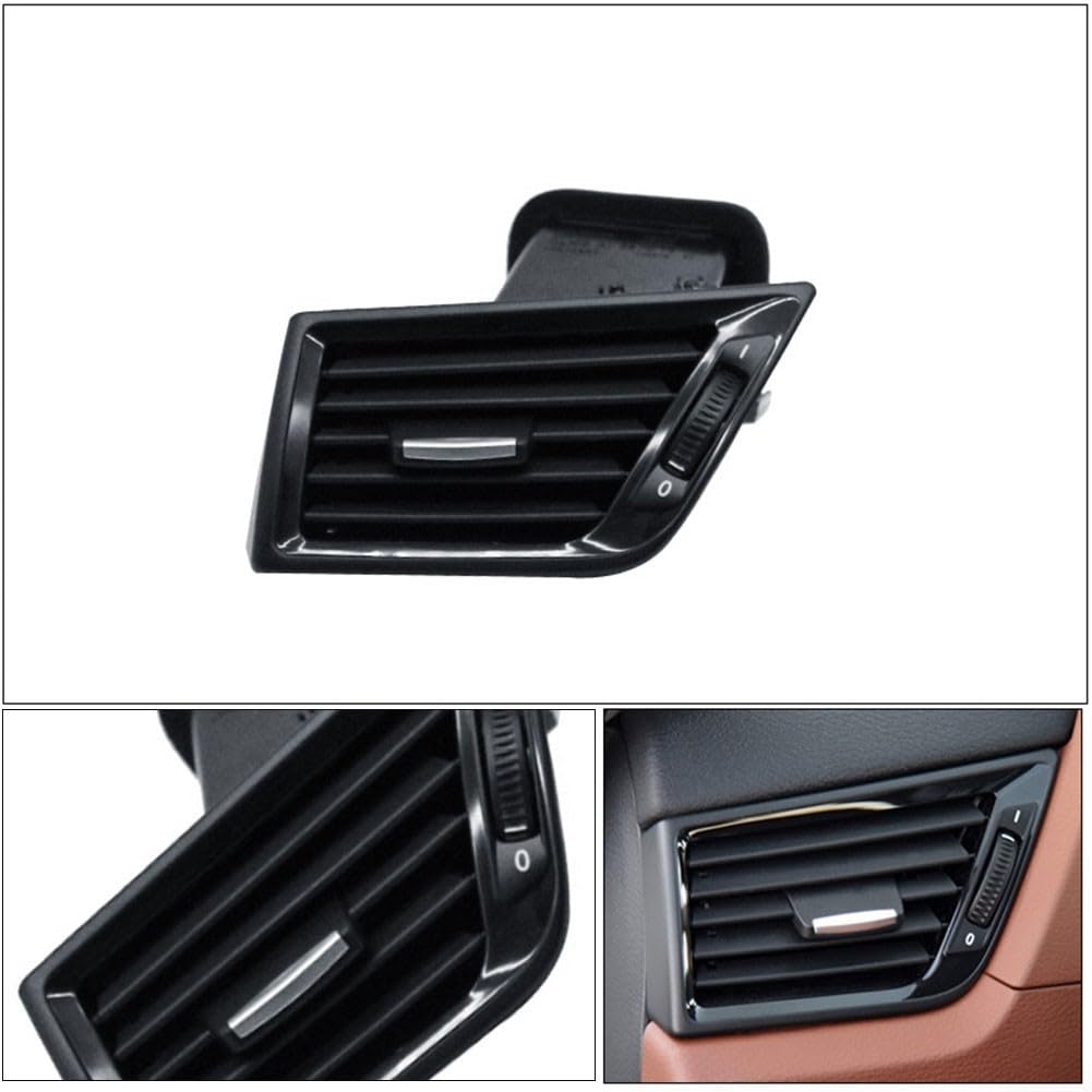 Klimaanlage Lüftungsgitter Set für BMW X1 E84 2010-2015 Links Rechts mittig mit OE Nummern für Kompatibilität (Links)