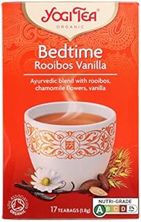 YOGI TEAS - AYURVEDIC Organic Bedtime Rooibos Vanilla 17bags (PACK OF 1)