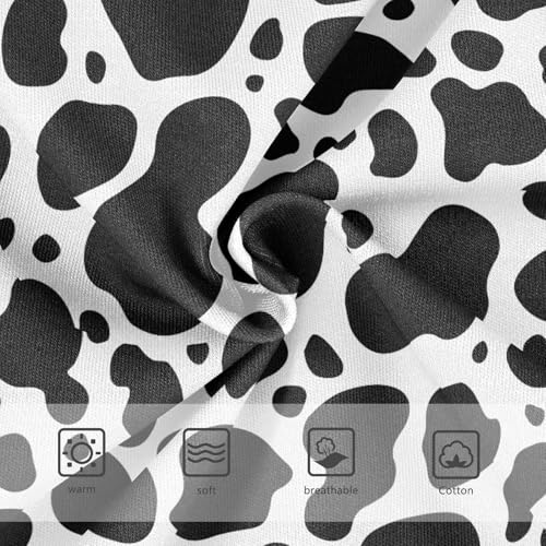 Little Girls' Soft Cotton Underwear Kids Breathable Comfort Cow Print Panties Briefs Toddler3