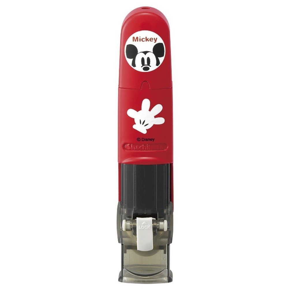 Shachihata Hanko Mickey CPH-DM tampon de signature japonais auto-encreur à motif Disney