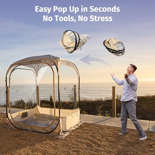 EAST OAK TPU Clear Sport Tent