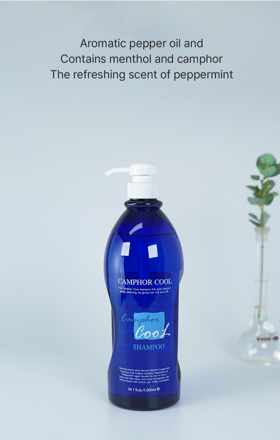 Camphor Cool Shampoo 34.1 floz/ 1000 ml