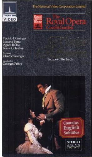 Les Contes d'Hoffmann Jacques Offenbach [VHS] The Royal Opera Covent Garden Thorn EMI Video