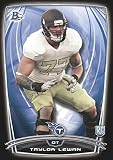 2014 Bowman Football Black #R106 Taylor Lewan