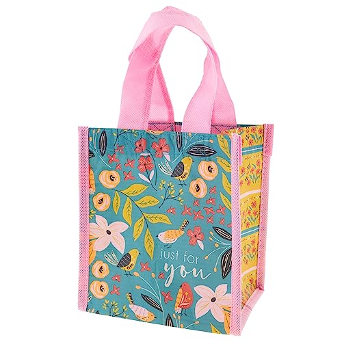 Karma Reusable Gift Bags - Tote Bag and Gift Bag with Handles - Perfect for Birthday Gifts and Party Bags RPET 1 Just For You Small