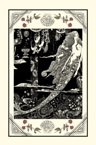 Deep Thoughts Clear Insights: Botanical Mermaid Journal, Vintage Illustration Notebook, Mystical Creatures Diary, Magickal Mermaid Gifts, Ocean Seashell Decor