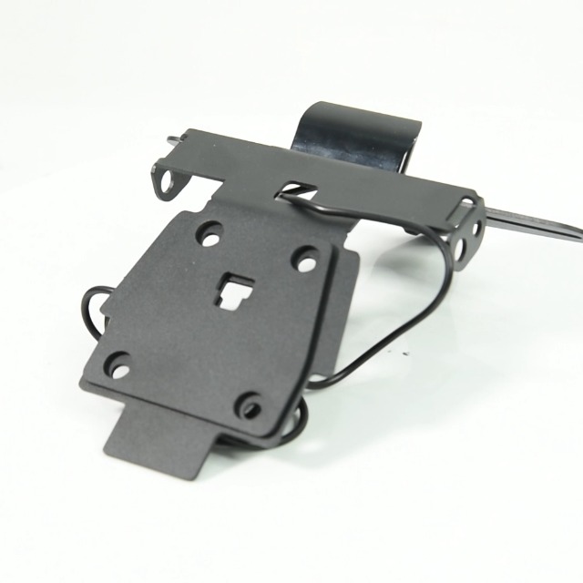 Motorcycle Tail Tidy License Plate Holder Fender Eliminator Kit W/ LED - View #2