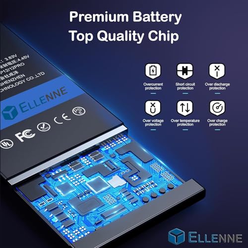 Batterie pour Apple iPhone 13 ELLENNE 3227 mAh avec kit de tournevis inclus - 7