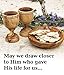 Christian Wedding Gifts – Olive Wood Communion Set Made in Bethlehem – 2 small Cups (3