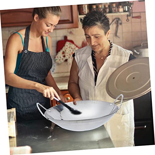 Set de 2 Woks de Acero Inoxidable con Doble Asa miniatura 5