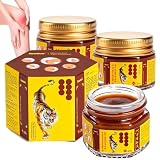 Foreverup 3 Flacone Tiger Balm - Balsamo, Balsamo di Tigre Rosso, Red Tiger Unguento Per Sportivi, Prima Dello Sforzo Fisico e Contro lo Stress Quotidiano per Vita, Braccio, Posteriore