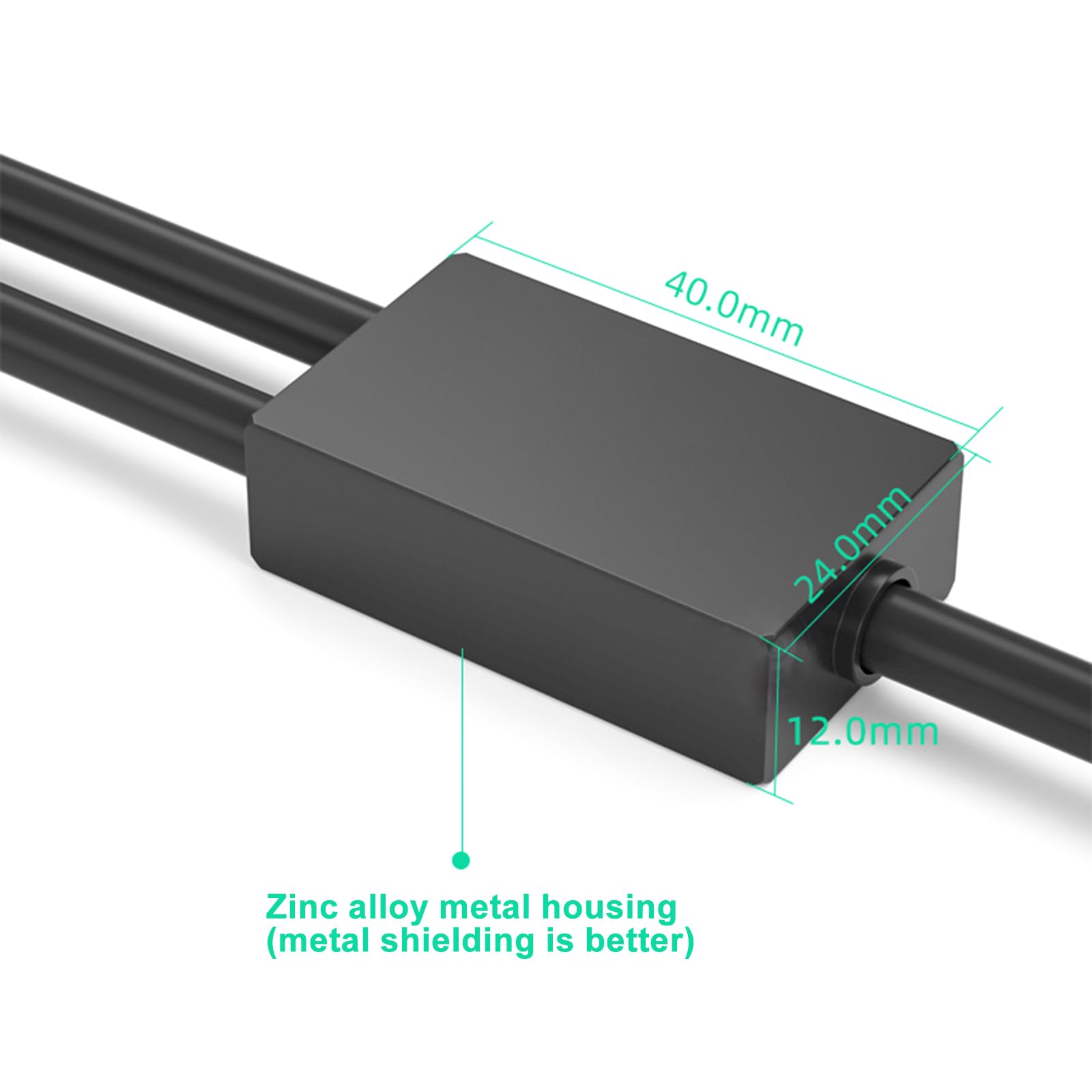 Câble stéréo mâle 3,5 mm vers double mâle plaqué or 3,5 mm mâle vers 2 mâles pour smartphone