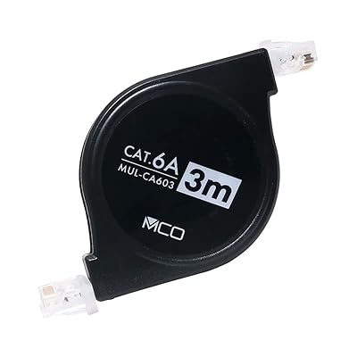 ミヨシ MCO LANケーブル 3m 巻き