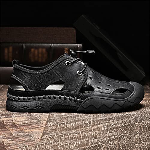 Outdoor Mens Sandals Trekking Outdoor Comfortable Beach Casual Shoes Non-Slip Leisure Rubber Soles(38)3