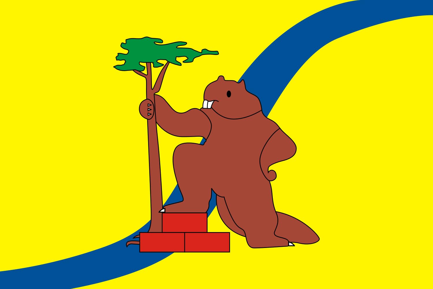 Drapeau Khoroshevo-Mnevniki grand format grand pavillon anti-effilochage