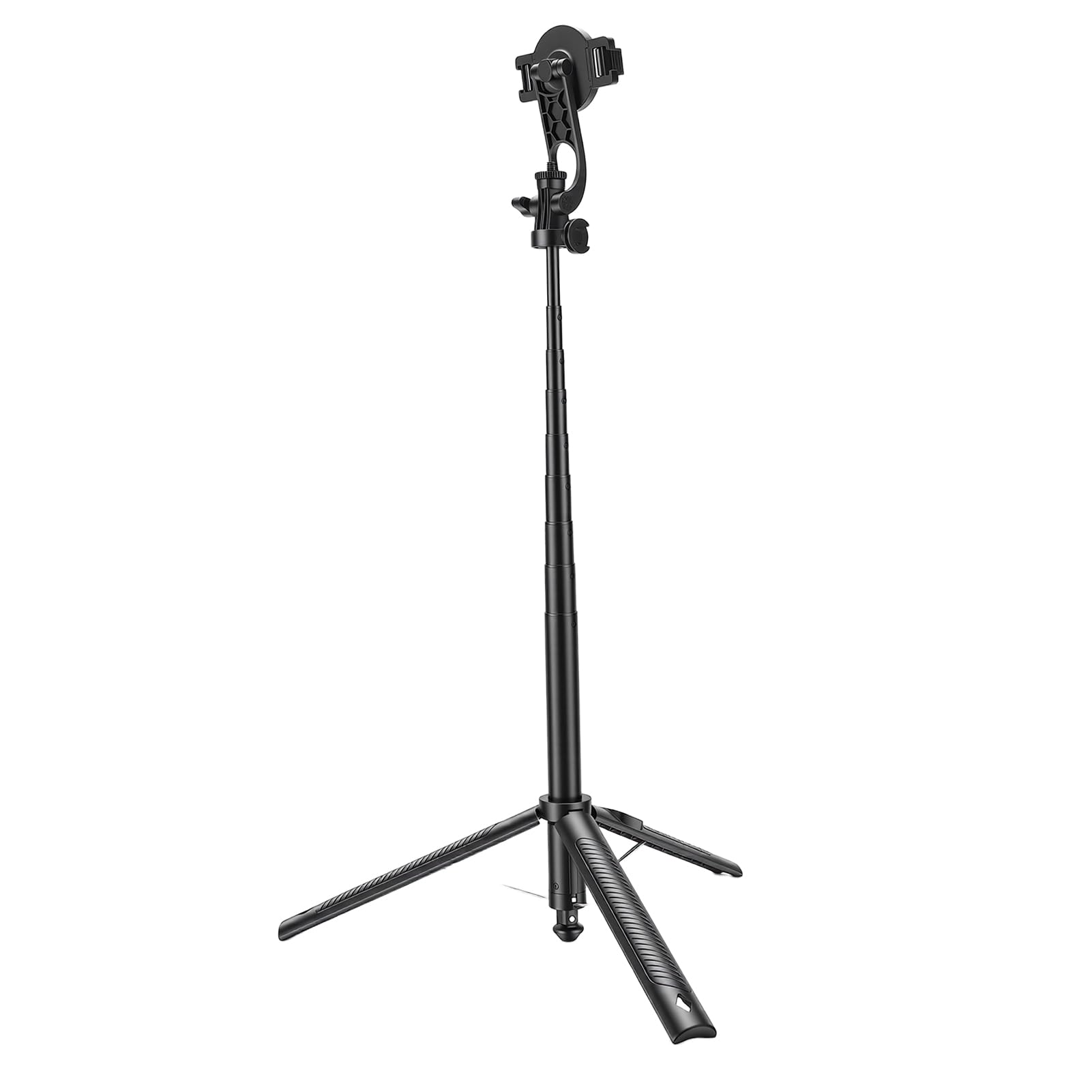 Selfie Stick Treppiede, supporto per telefono regolabile da 2,5 a 3,7 pollici, rotazione a 360 gradi, inclinazione 225, Bluetooth portatile estensibile con supporto staccabile, per 16 15 14 13
