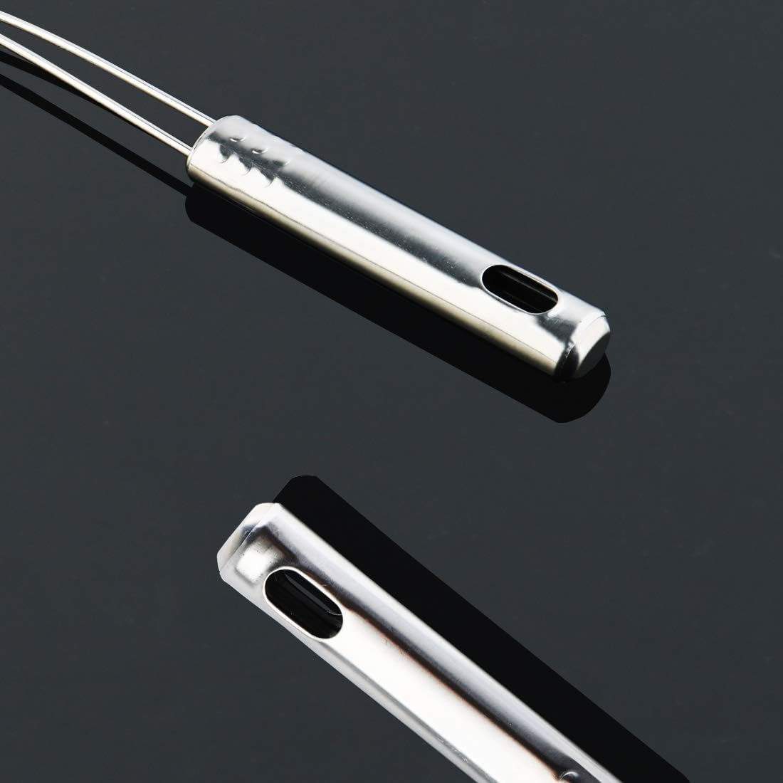 uxcell Stainless Steel Mesh Strainer,Ladle Spider Skimmer Colander Fry Cooking Spoon Noodle Basket Kitchen Utensil, 6.7 Inch Dia