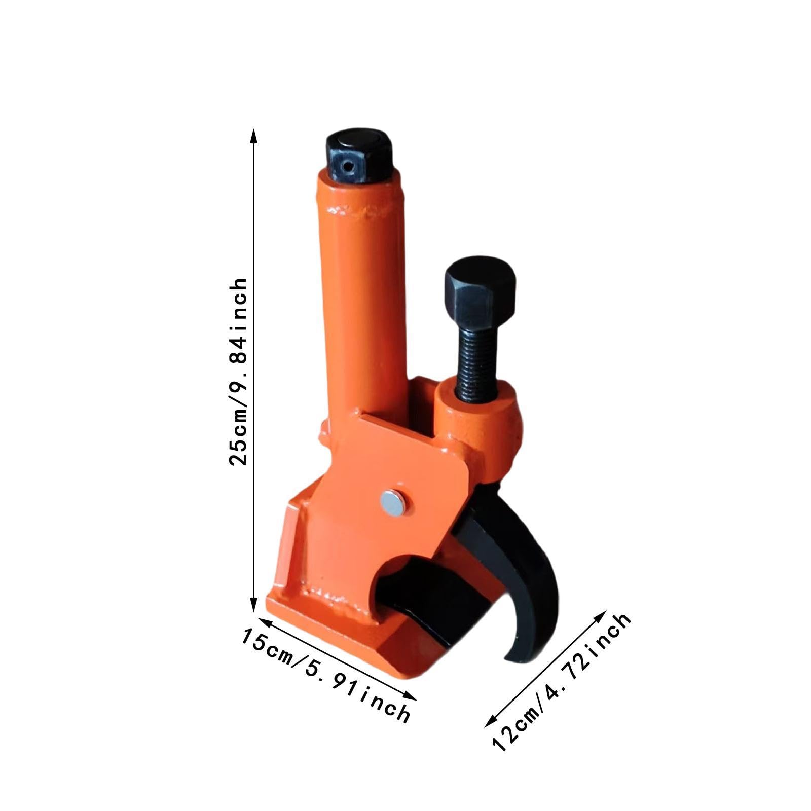 Desmontador de Talón de Neumáticos Manual, Herramienta para Cambio de Neumáticos, Potente, Multiusos, Resistente Y Ajustable para ATV/UTV, Naranja