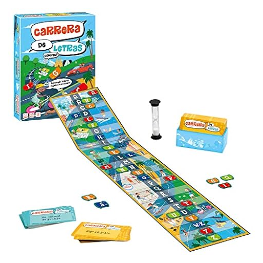 Ludilo - Carrera De Letras | Juegos De Mesa Niños 7 Años O Más | Juego De Mesa 7 Años | Juegos Infantiles De Cooperación | Regalos para Niños De 2 A 8 Jugadores | Ya disponible en tu tienda friki favorita! En mundofriki.es! Ludilo - Carrera De Letras | Juegos De Mesa Niños 7 Años O Más | Juego De Mesa 7 Años | Juegos Infantiles De Cooperación | Regalos para Niños De 2 A 8 Jugadores | Ya disponible en tu tienda friki favorita! En mundofriki.es!