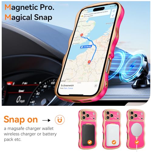 Protection iPhone 17 Pro Max rose vif pour vos sorties et selfies - 2