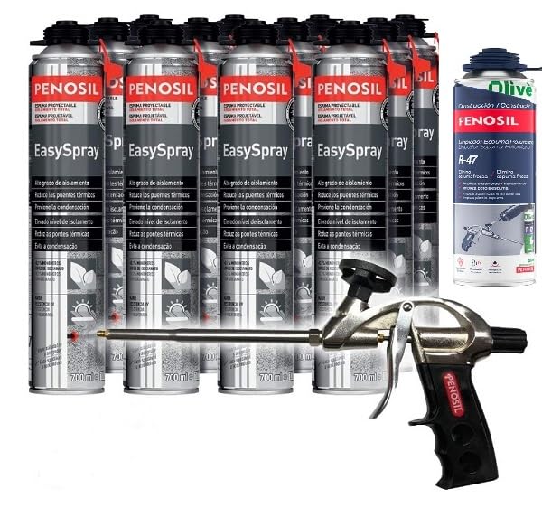 Mousse PU pulvérisables Penosil EasySpray 111 pour éliminer les ponts thermiques