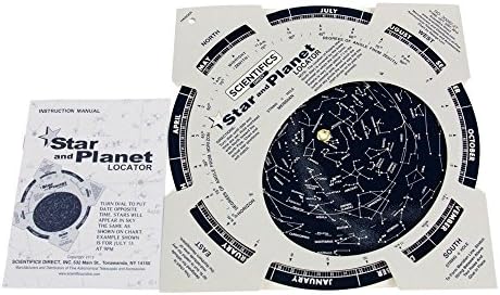 Scientifics Direct Famous Star and Planet Locator and Star Guide (25 Pack)