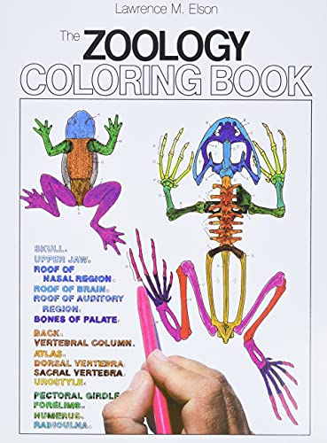 The zoology coloring book