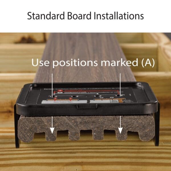 Fastenmaster Collated Cortex Hidden Plug Fasteners for Trex Decking – Salt Flat (100 ln/ft)