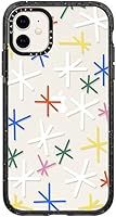 Vista 158 de Funda Impact de CASETiFY para iPhone 11 - Rosas Rojas (Transparente) - Negro Claro