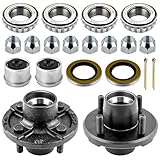 RigsNParts Trailer Idler Hub Kit 4 on 4” for 2000 lbs 1