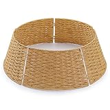 Christmas Tree Basket Christmas Tree Collar Wicker for Artificial Trees Christmas Tree Ring Stand Ba