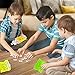 ArtCreativity Domino Game Set - Pack of 12 - Each Domino Set Includes 28 Pieces Per Neon Pink, Yellow, Green and Orange Bags - Great School, Carnival Prizes - Awesome Party Favor - Fun Game for Kids