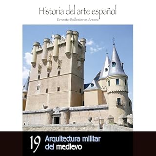 Diseño de la portada del título Arquitectura militar del medievo