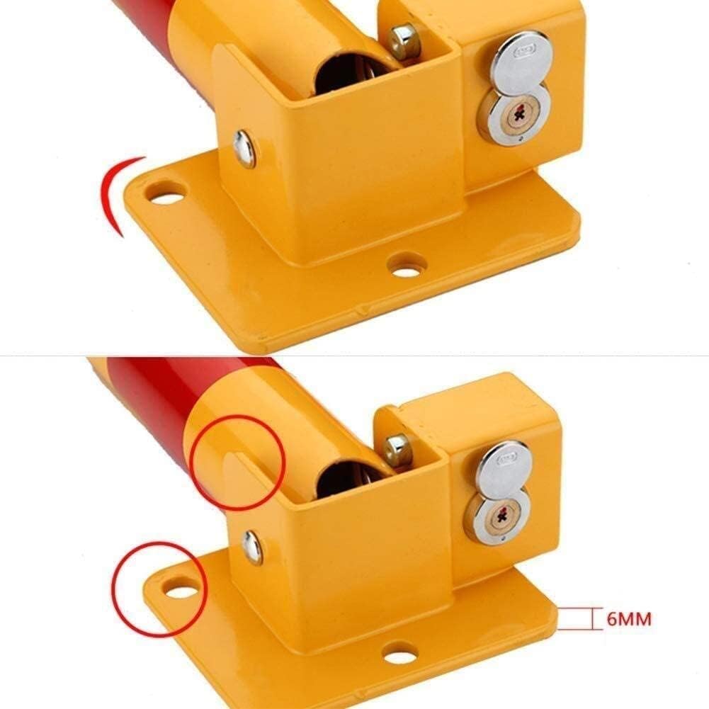 パーキングロックの仕組みやコインパーキングのロック板は車に当たるのか徹底解説 | 駐車場経営・コインパーキング経営ならエコロパークへ パーキングロック  パーキングロック 内蔵の補強シートはより硬く、ワンタイムエルボは溶接なしで形成されています 内蔵ロック ...