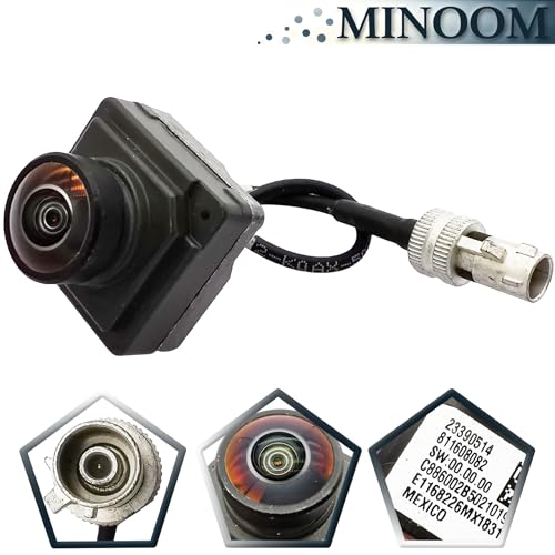 Image of 23390514 Rear View-Backup 360 Grille Mirror Cam Backup Parking Camera Replacement for Chevro let Equinox Buic k Enclave G M C Sierra Part No.#84676845 /84891664