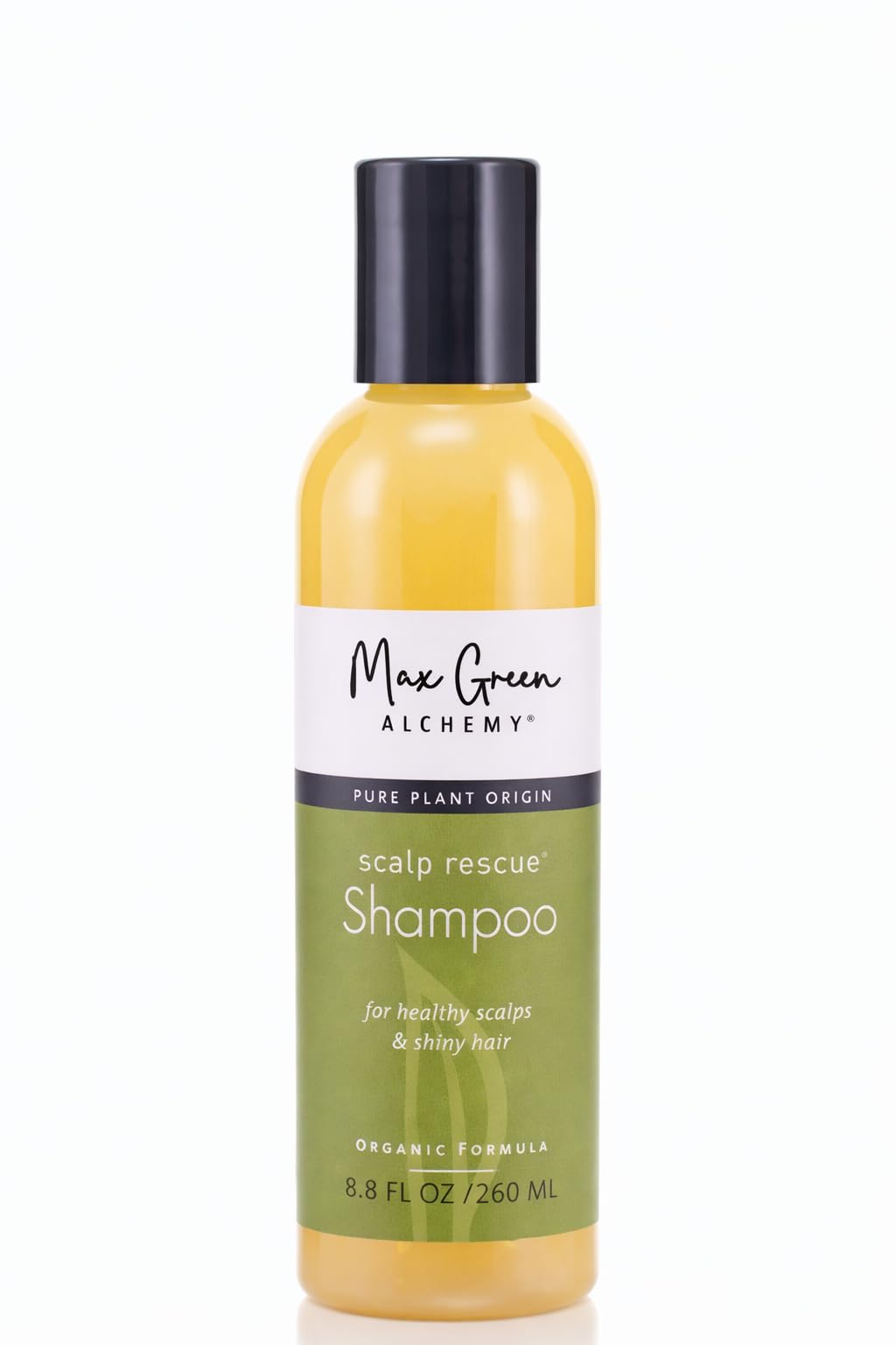 MGA Vegan Hair Shampoo - Organic Formula for All Types of Hair | With Natural Herbal Scent for Men & Women | Parabens Silicone & Sulfate Free Dandruff