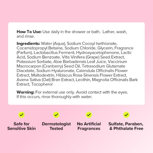 Image of URO pH Balance Probiotic Wash for Vaginal Odor, Vanilla + Honey 6.75 oz