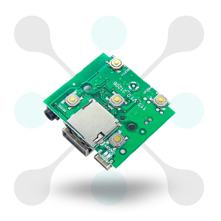 roboway Bluetooth Speaker Circuit Board Module MP3, USB, AUX, FM, Mic Input Supported 3.7V to 5V DC (Pack of 2) - Image 5 thumbnail