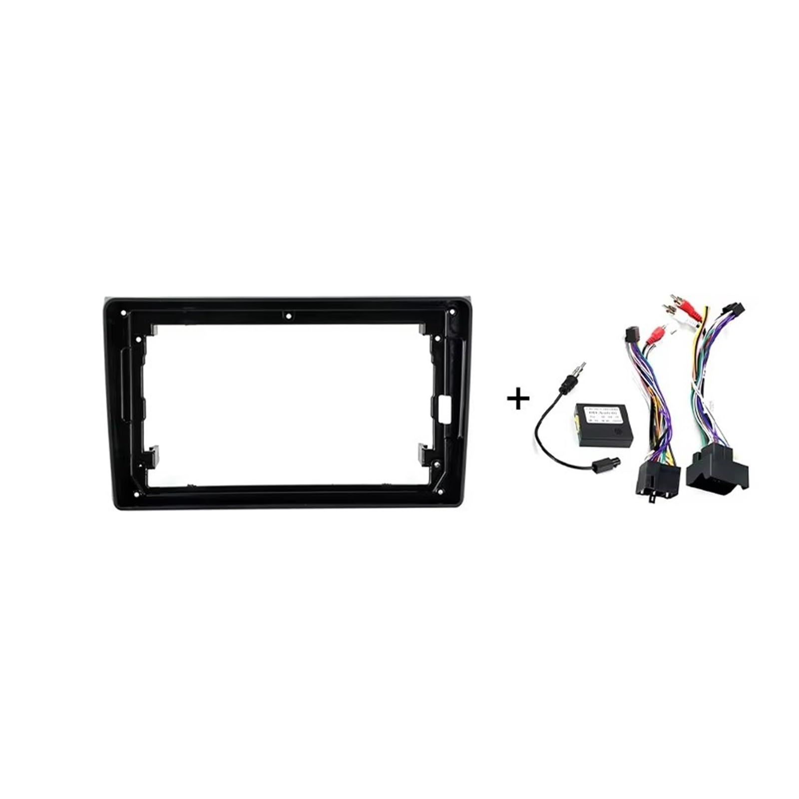 Estrutura painel rádio para A4 II 2 para B6 III 3 para B7 para S4 para RS4 9 Radio Fascia Panel Estéreo Canbus Decodificador Caja Audio DIN Android Marco